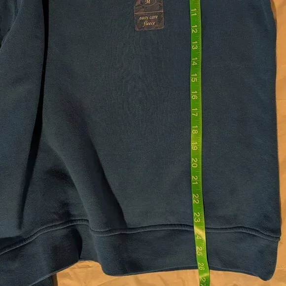 NWT Speculation Blue Holiday Cats Fleece Sweatshirt, Women's size Medium - Picture 11 of 12